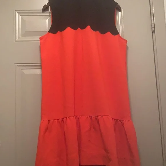 Victoria Beckham for Target Black and Orange Dress| Sz L - Picture 6 of 13